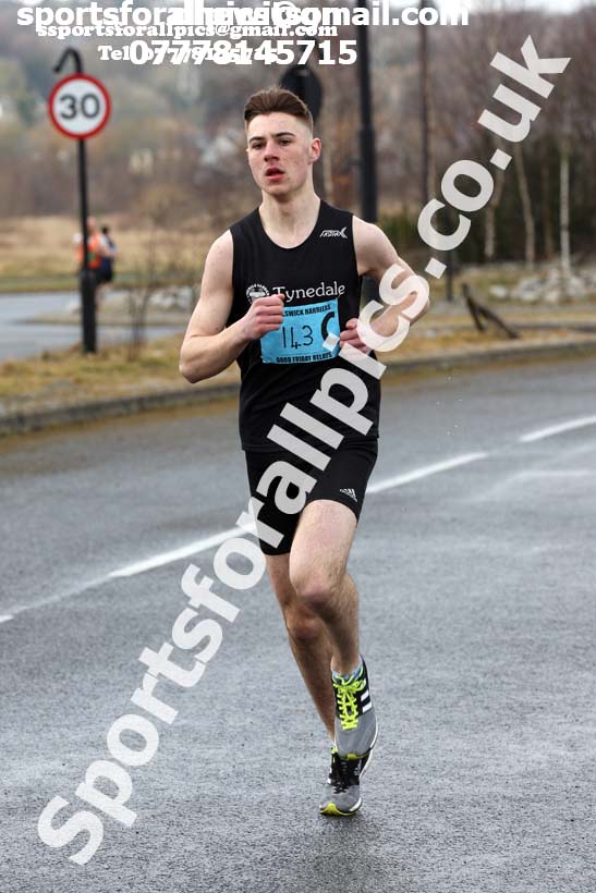 Senior mens Good Friday Elswick Harriers Relay, Newburn, Newcastle. Photo: David T. Hewitson/Sports for All Pics